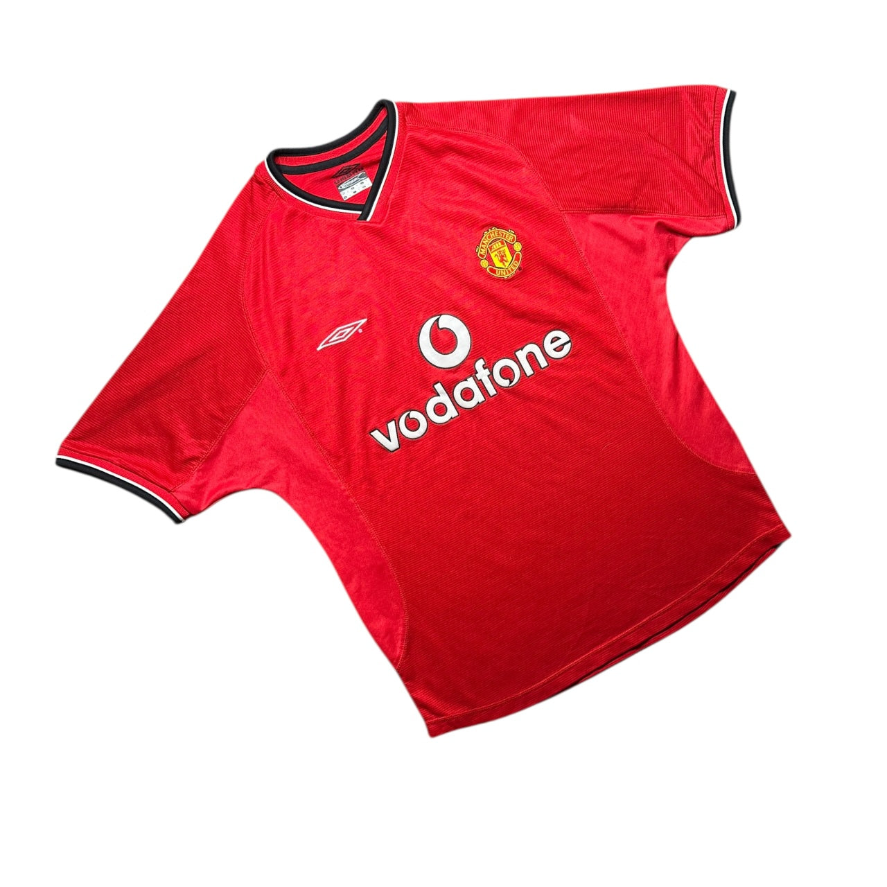 Manchester United Football Shirt 2001/2002 Home (M)