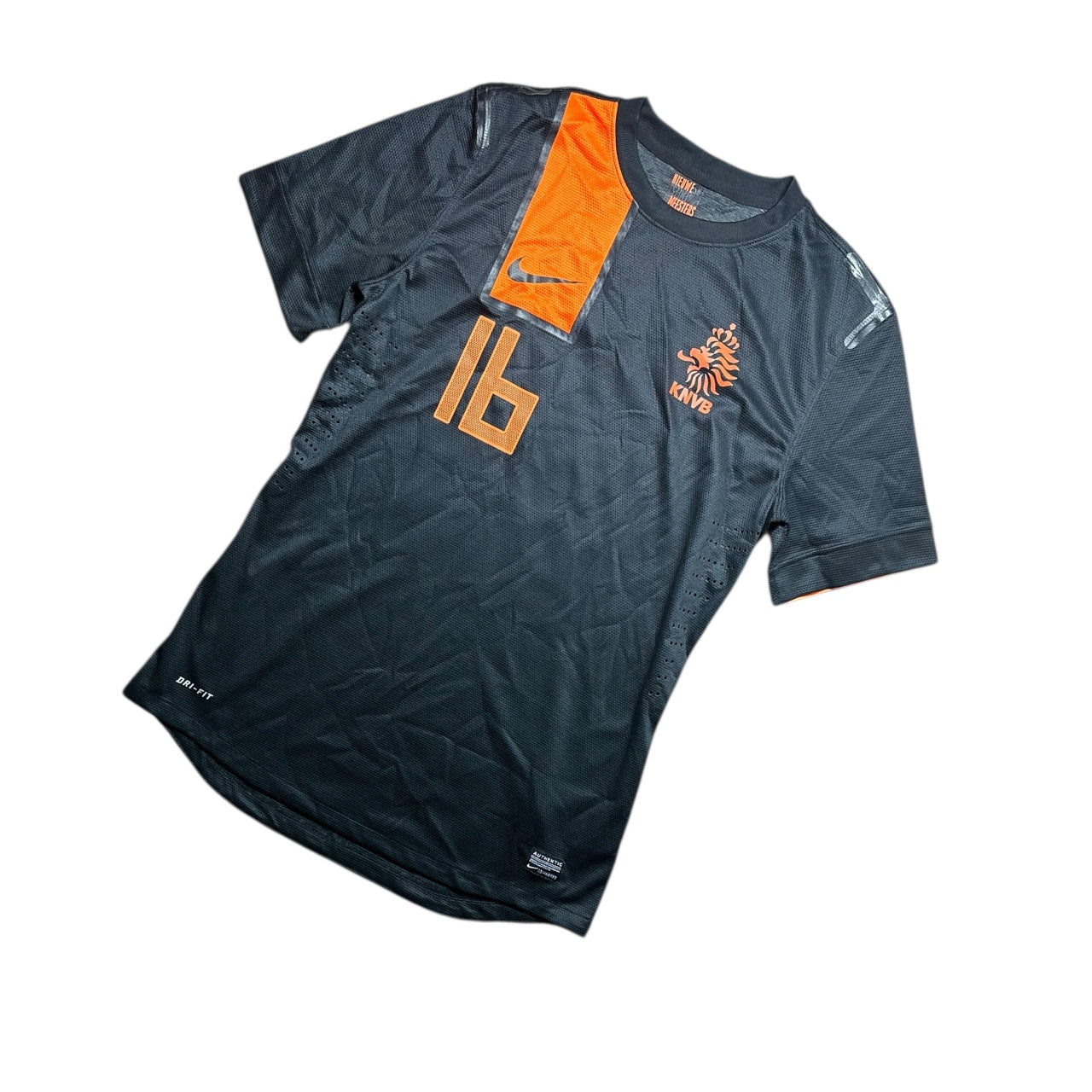 Holland Football Shirt 2012 Euro Player Issue Away V.Persie 16 (L)