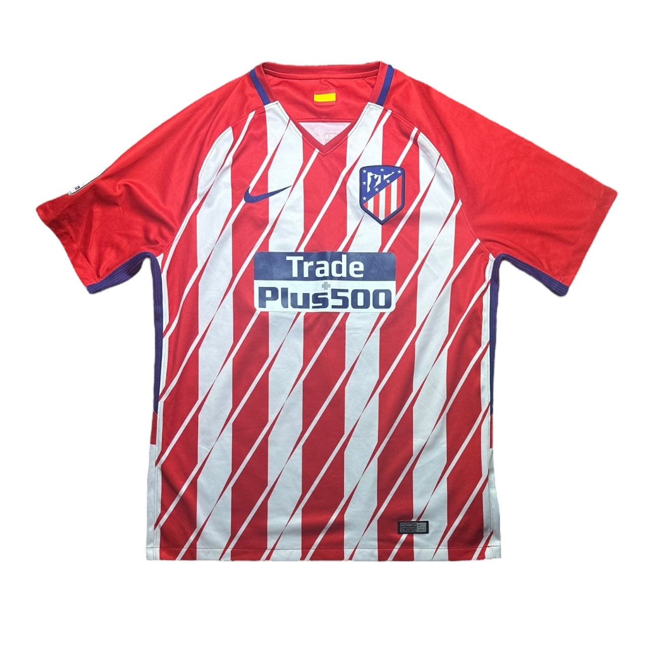 Atletico Madrid Football Shirt 2017/2018 Home Diego Costa 18 (L)