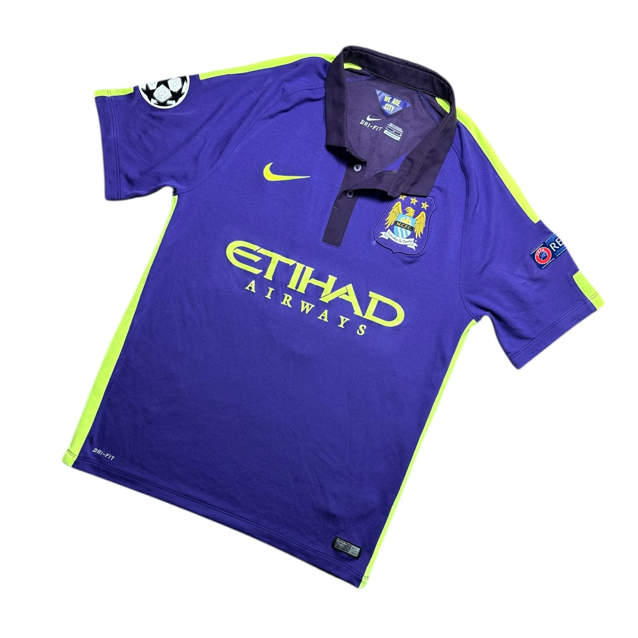 Manchester City Football Shirt 2014/2015 Third UCL Nasri 8 (M)