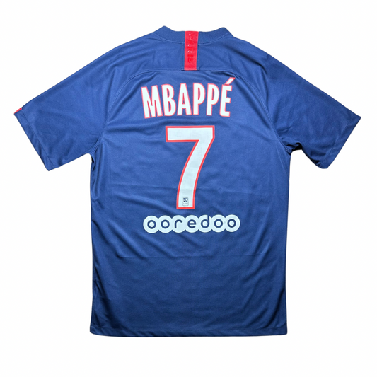 Paris Saint Germain 2019/2020 Home Football Shirt Mbappe (7)