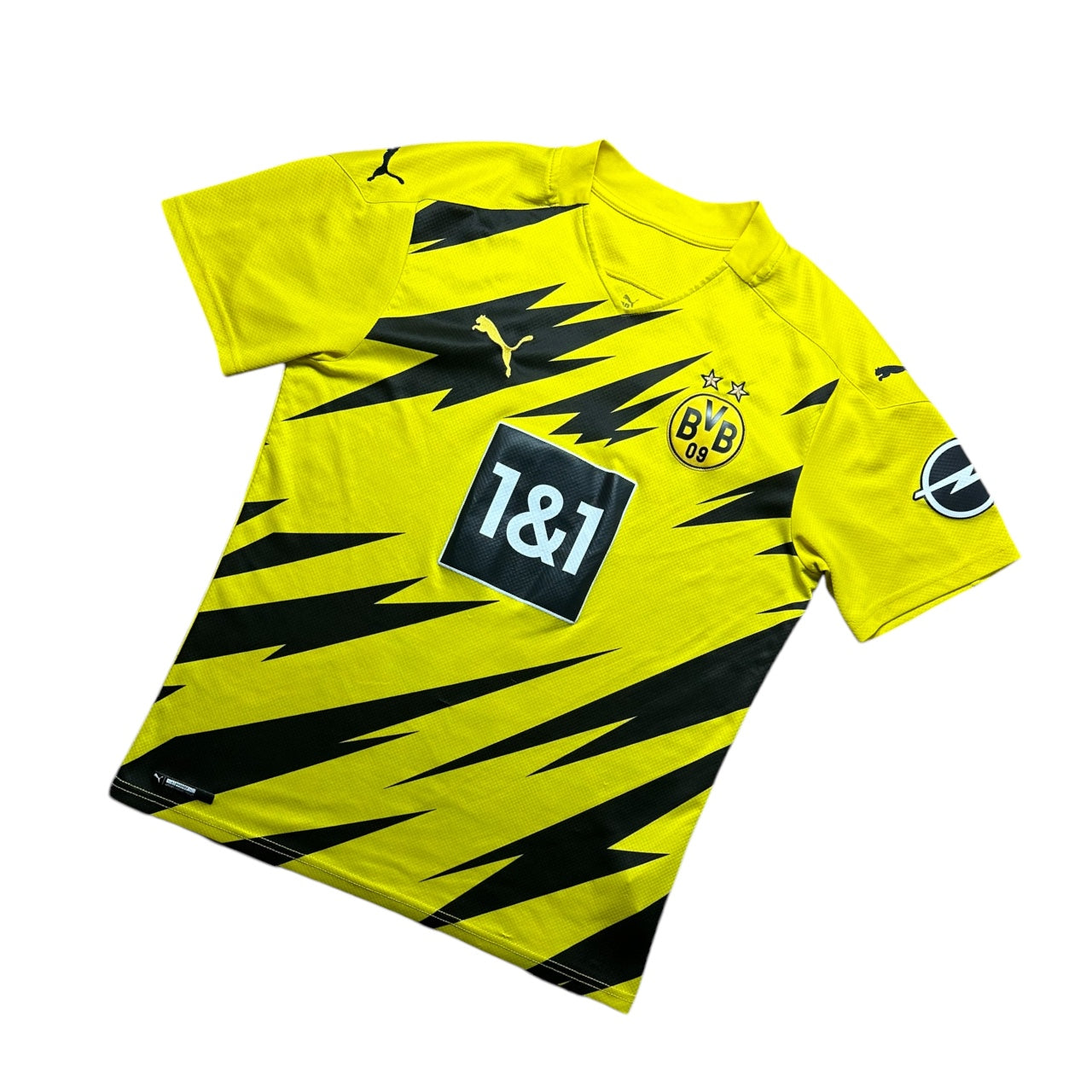 Borussia Dortmund Football Shirt 2020/2021 Home Brandt 19 (M)