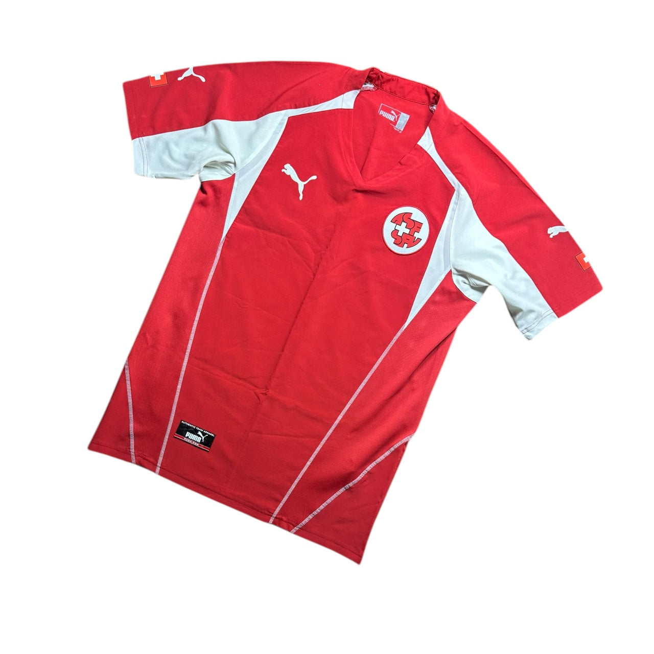 Switzerland Football Shirt 2004/2005 Home (M)
