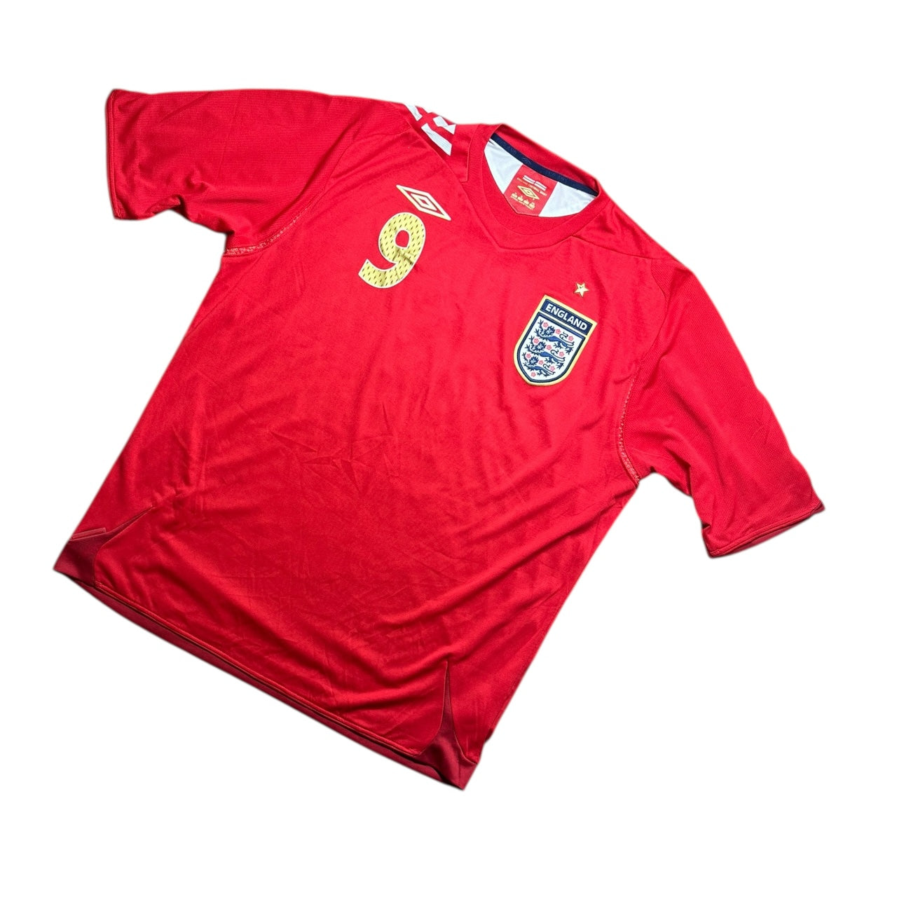 England Football Shirt 2006 Away Rooney 9 (XL)