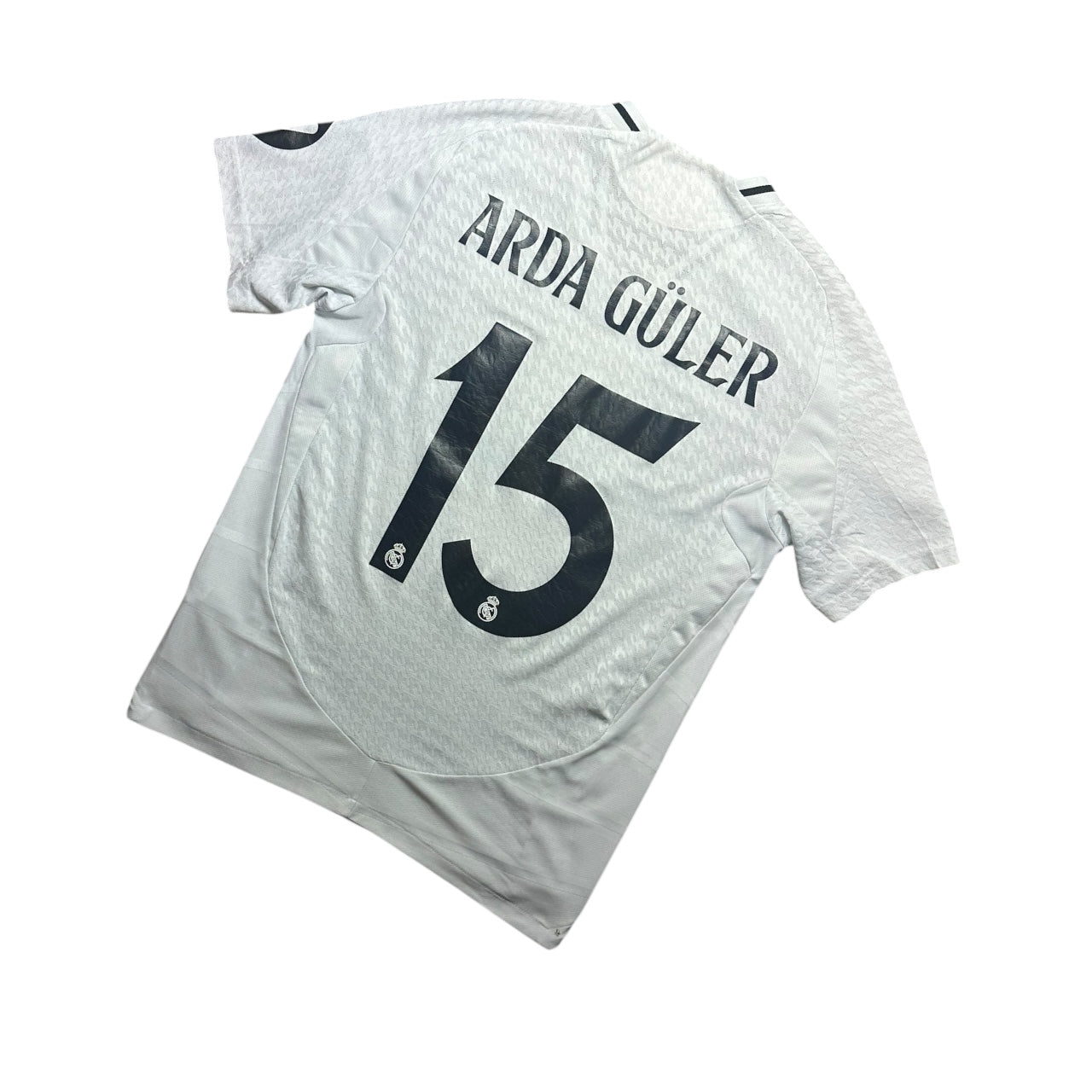Real Madrid Football Shirt Home 2024/2025 HeatRdy Arda Guler 15 (M)