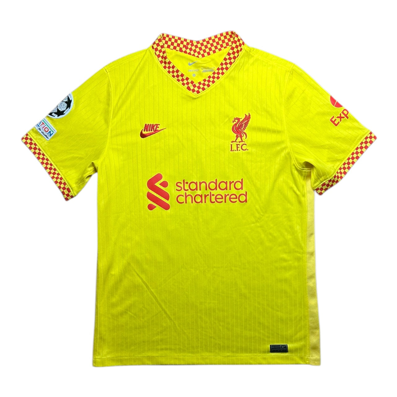 Liverpool Football Shirt 2021/2022 Third Salah 11 UCL (L)