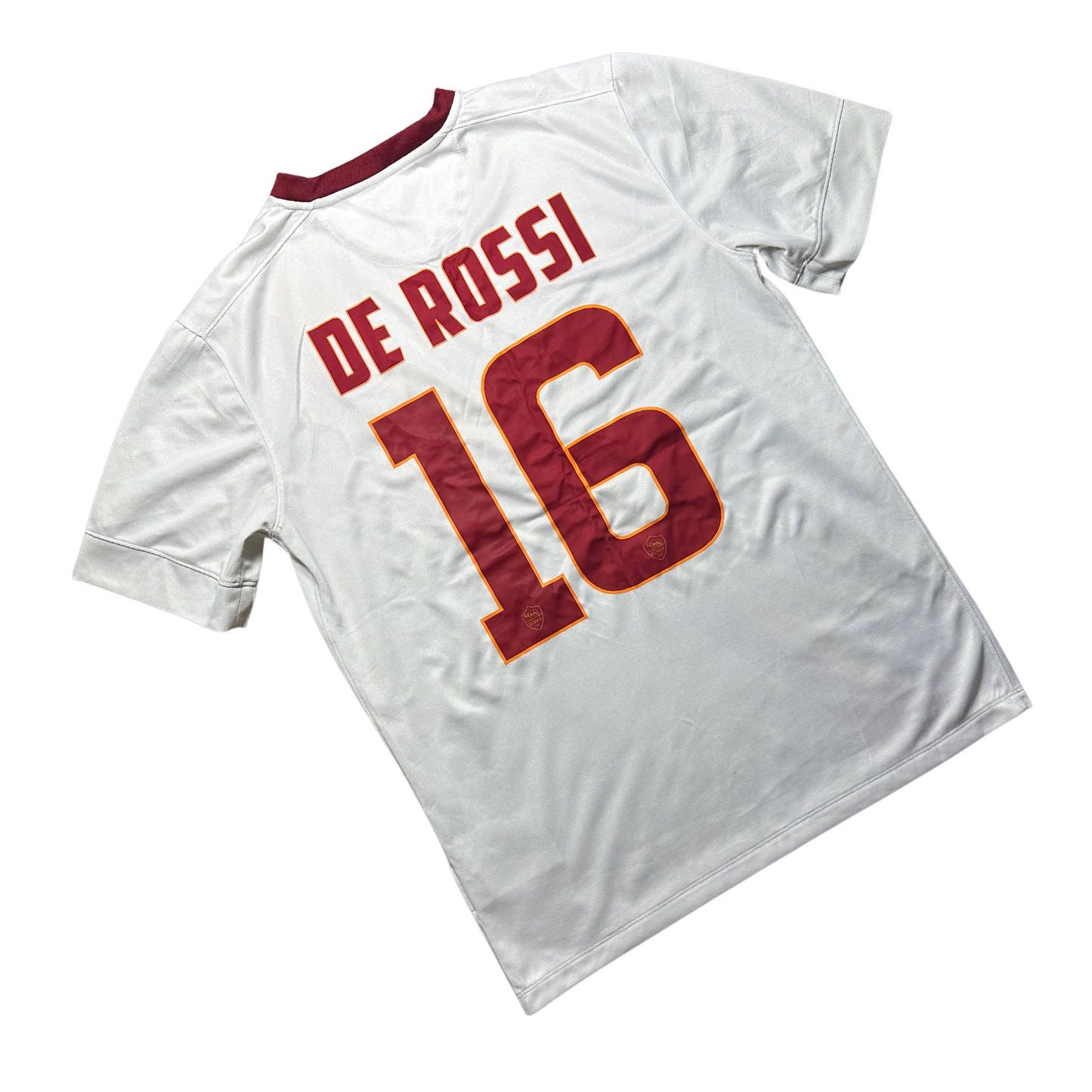 Roma 2014/2015 Away Football Shirt De Rossi (16)