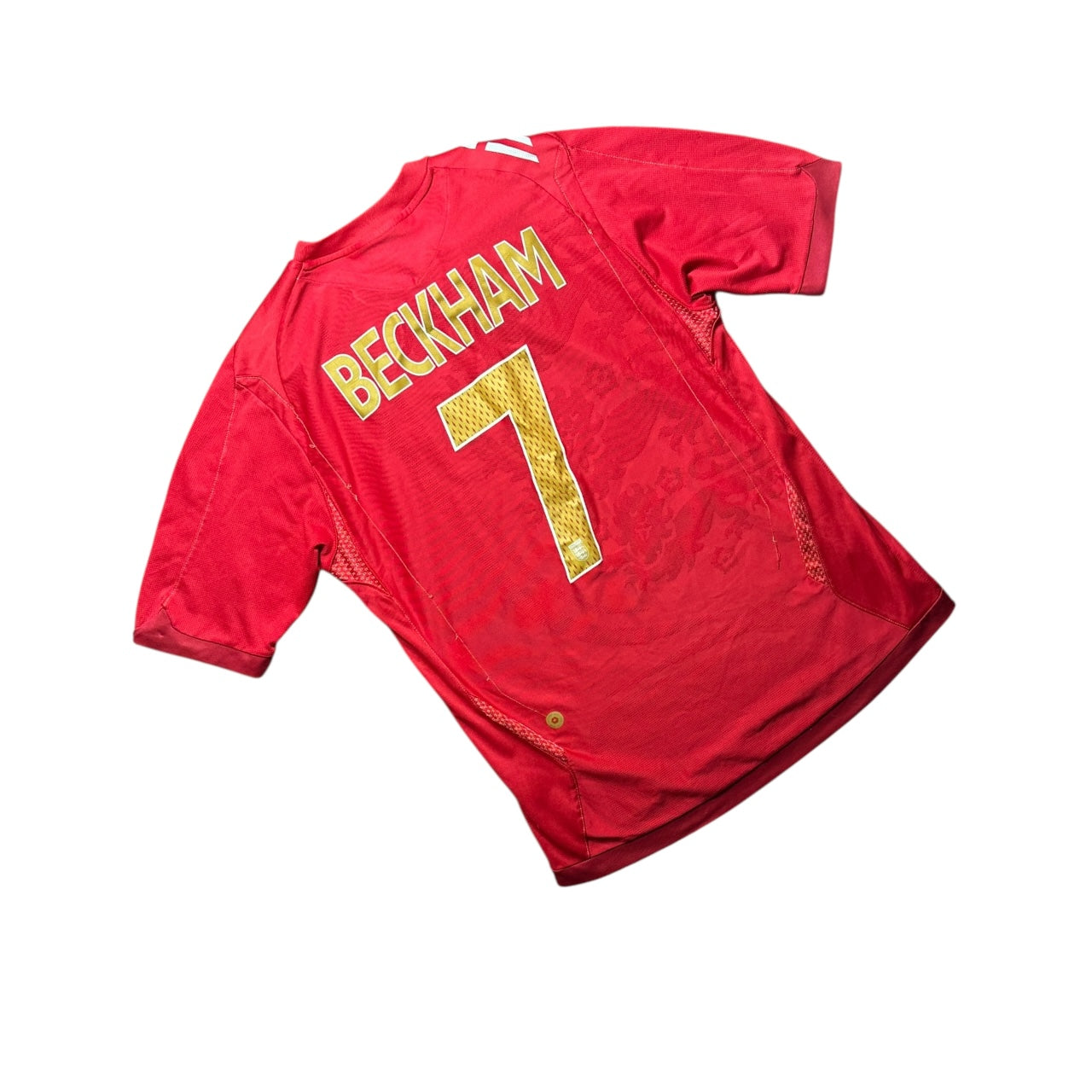 England Football Shirt 2006 Away Beckham 7 (M)