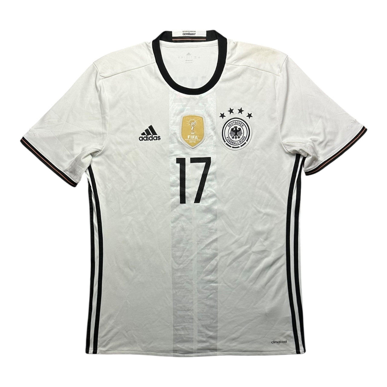 Germany Football Shirt Home 2015/2016 Boateng 17 (L)