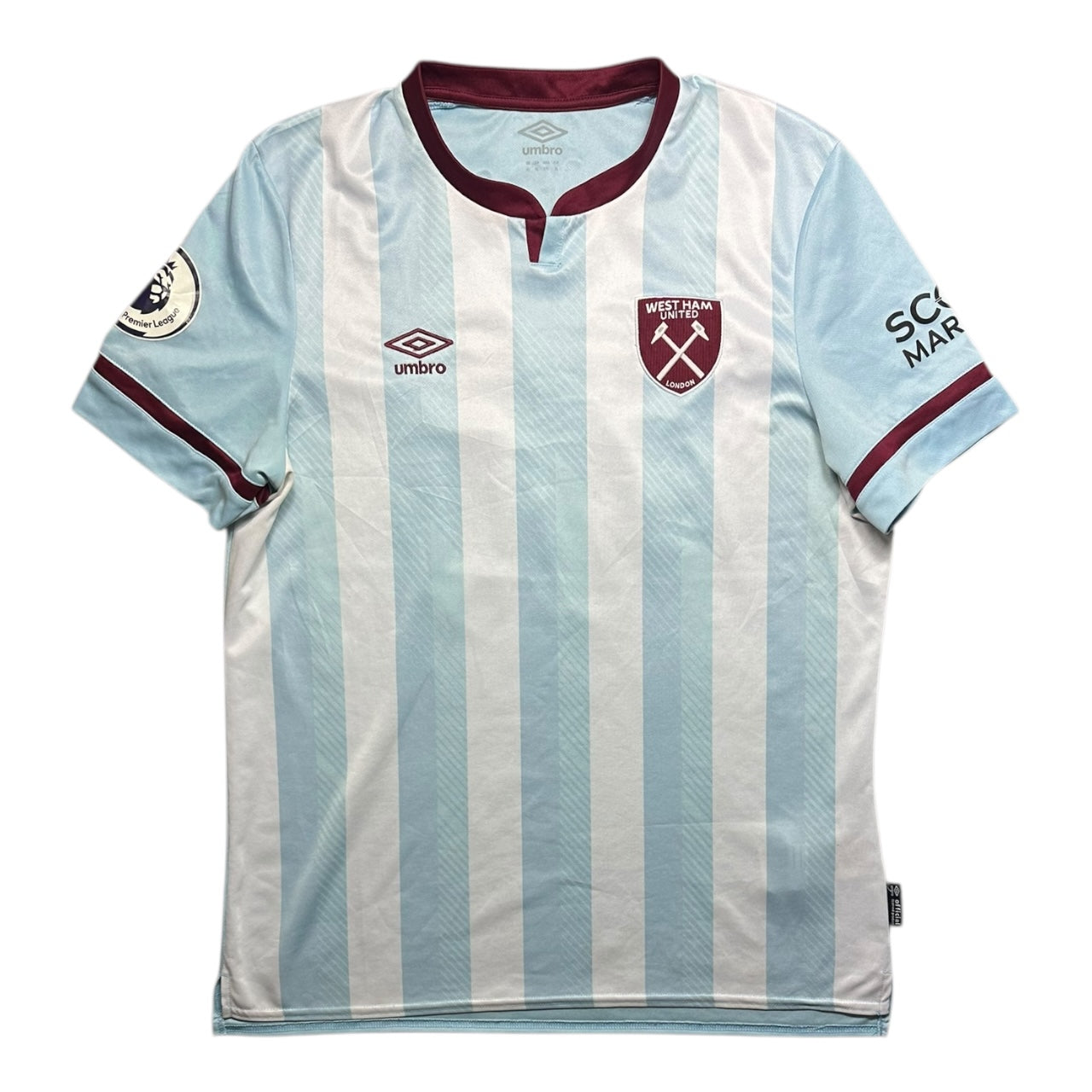 West Ham Football Shirt 2021/2022 Away Rice 41 (XL)