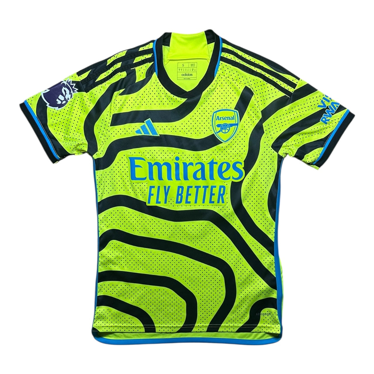 Arsenal Football Shirt 2023/2024 Away Rice 41 (S)