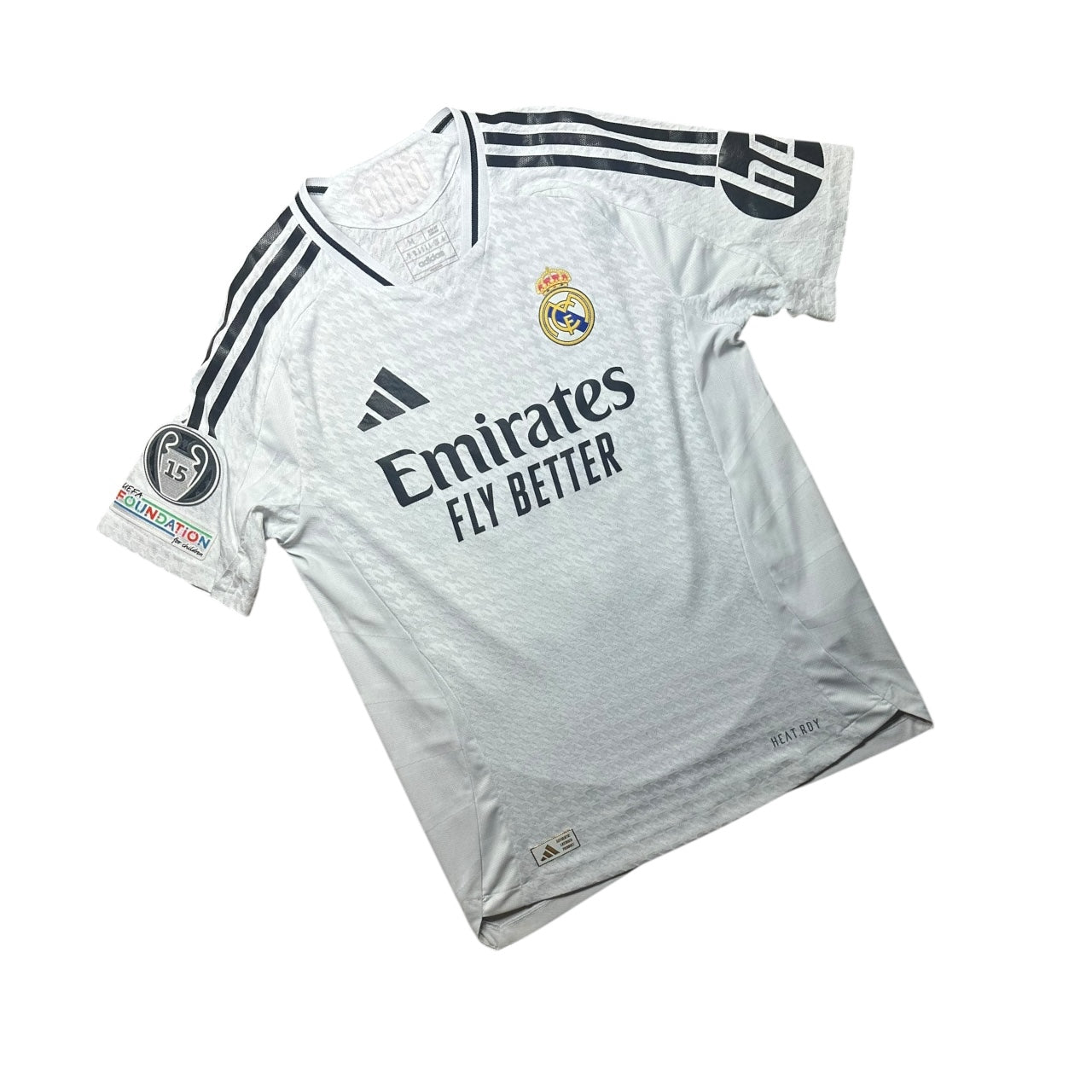 Real Madrid Football Shirt Home 2024/2025 HeatRdy Arda Guler 15 (M)