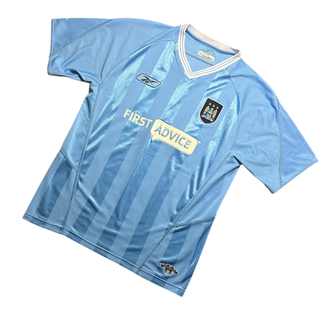 Manchester City Football Shirt 2003/2004 Home (M)