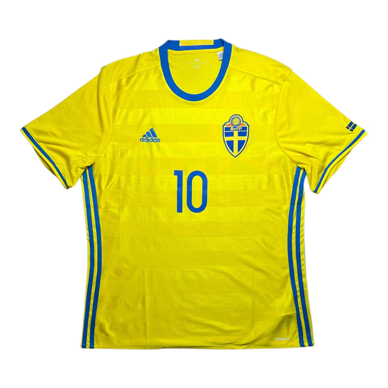Sweden Football Shirt 2016/2017 Home Ibrahimovic 10 (XL)