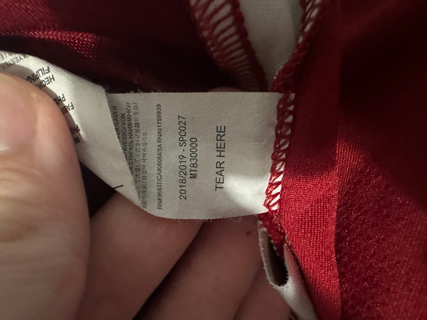Liverpool Football Shirt 2018/2019 Home M.Salah 11 (M)