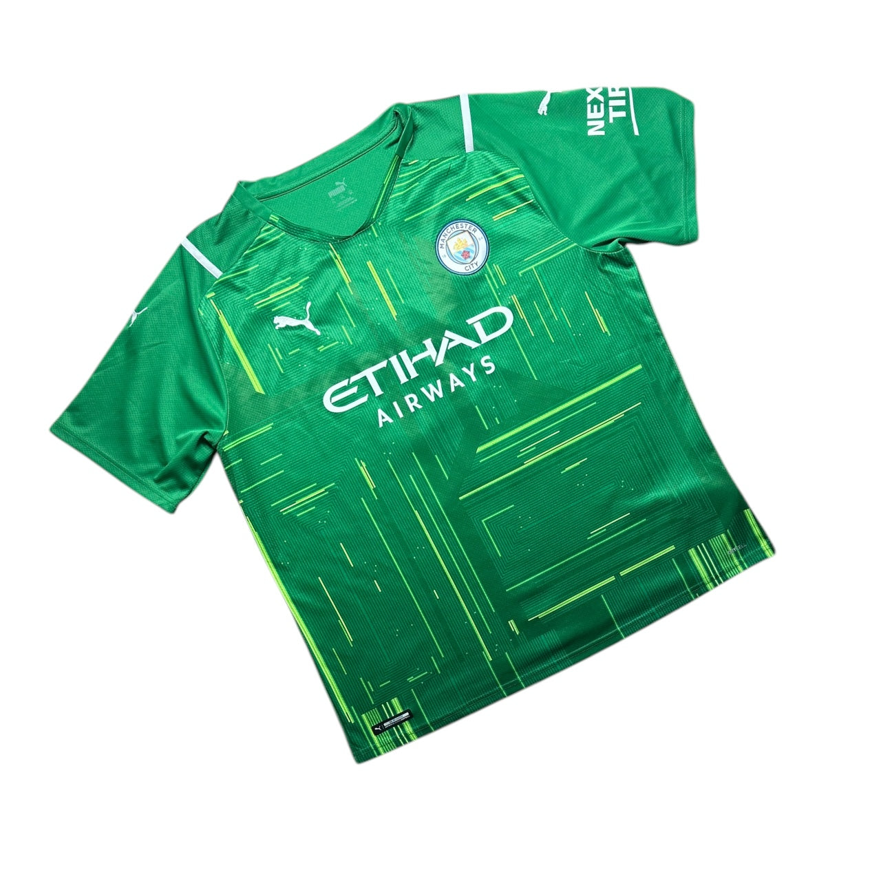 Manchester City Football Shirt 2021/2022 Goalkeeping Shirt Ederson M. 31 (XXL)