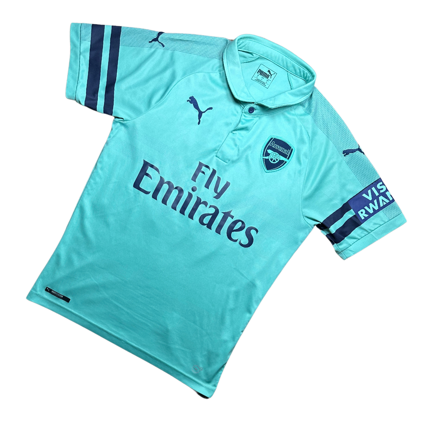 Arsenal 2018/2019 Third Football Shirt Ozil (10)