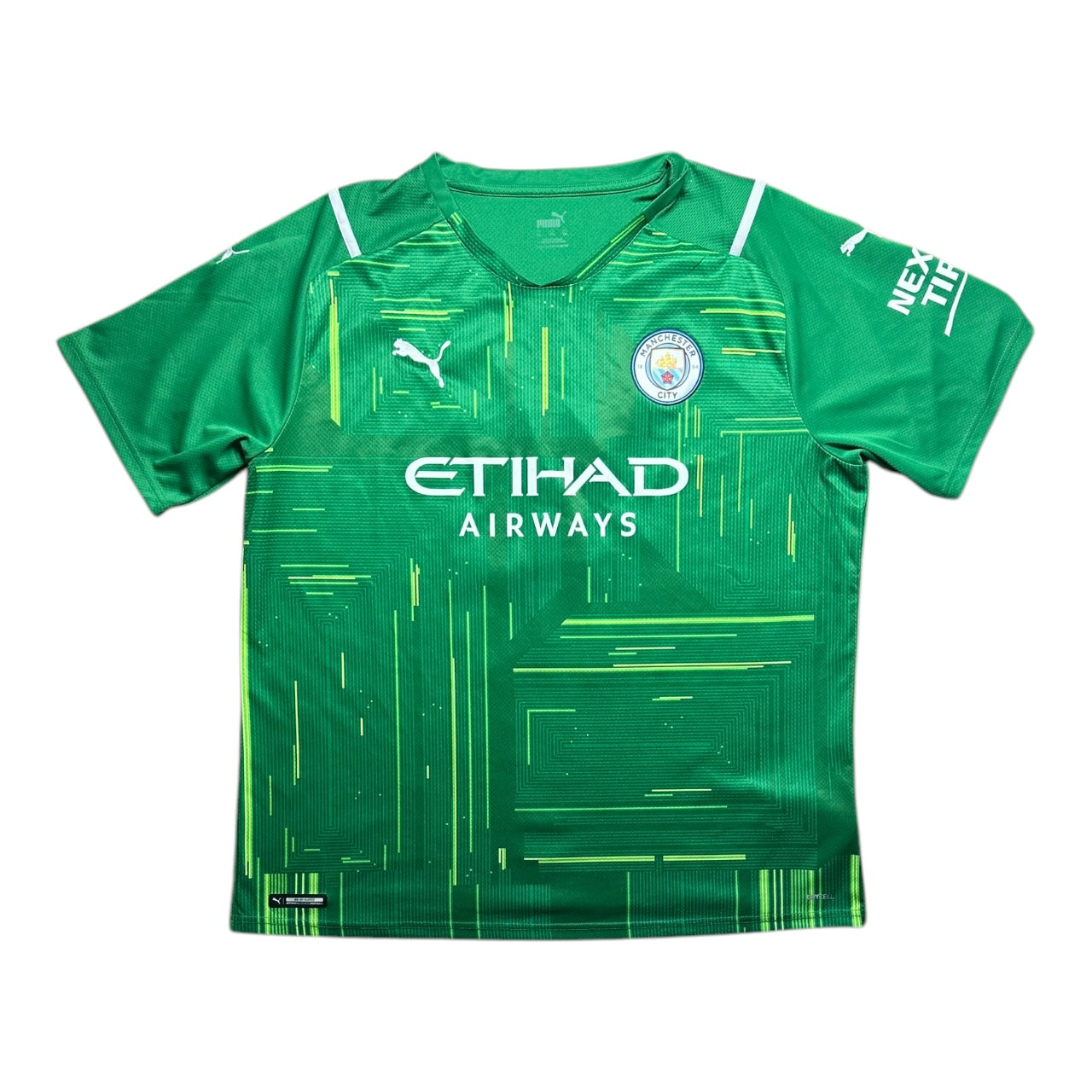 Manchester City Football Shirt 2021/2022 Goalkeeping Shirt Ederson M. 31 (XXL)