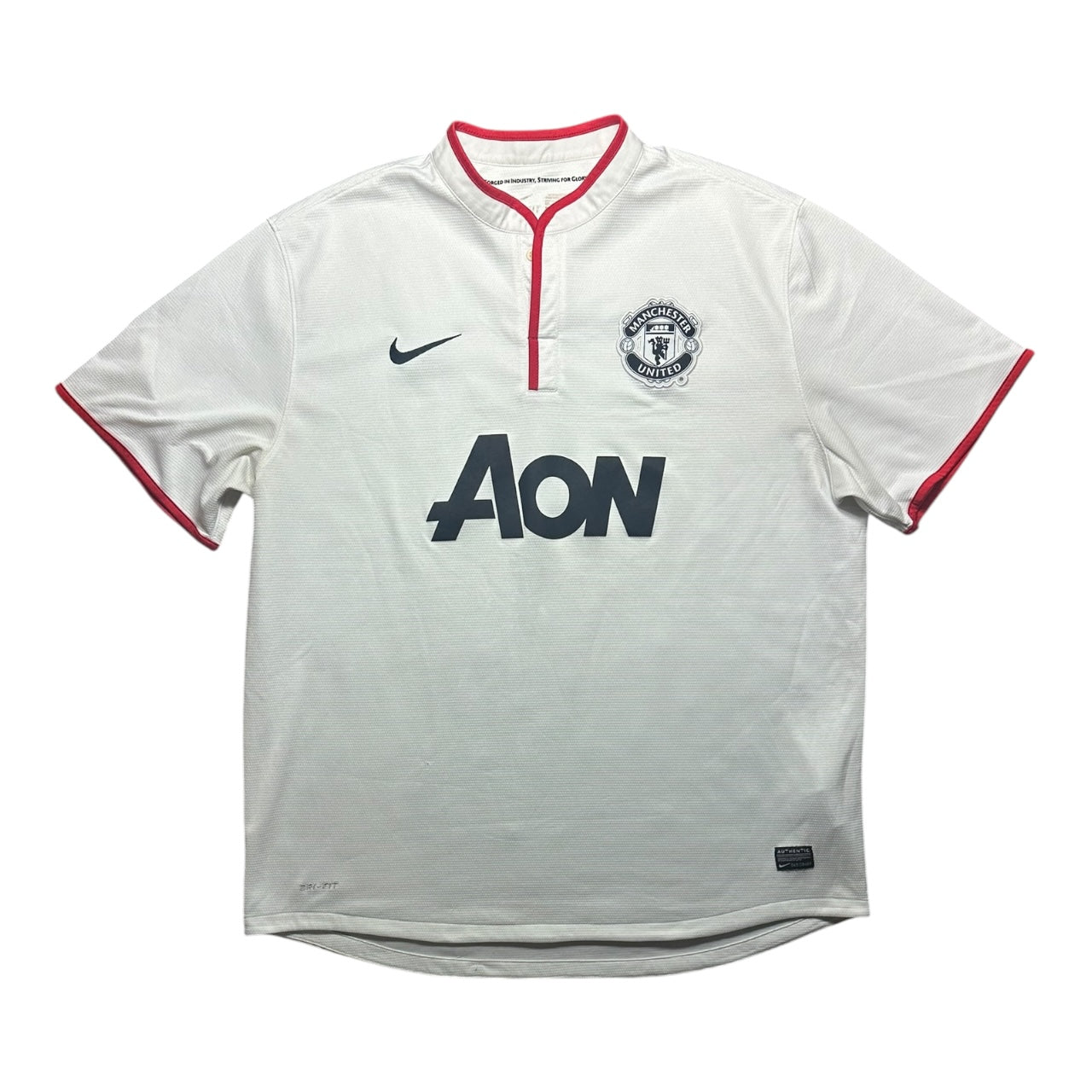 Manchester United Football Shirt 2012/2014 Away Valencia 7 (XXL)