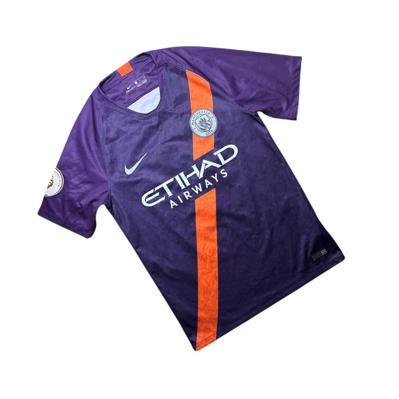 Manchester City Football Shirt 2017/2018 Third Kun Aguero 10 (S)