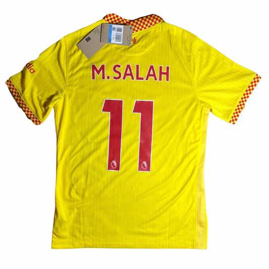 Liverpool FC 2021/2022 Third Football Shirt Salah (11)