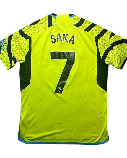 Arsenal Football Shirt Away 2023/2024 Saka 7 (L)
