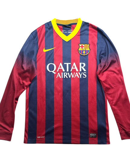 Barcelona Football Shirt Home 2013/2014 A.Iniesta 8 (S)