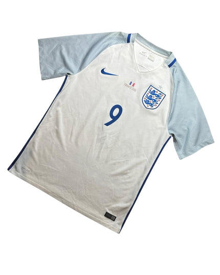 England Football Shirt Home 2016/2017 ‘France 2016’ Kane 9 (M)