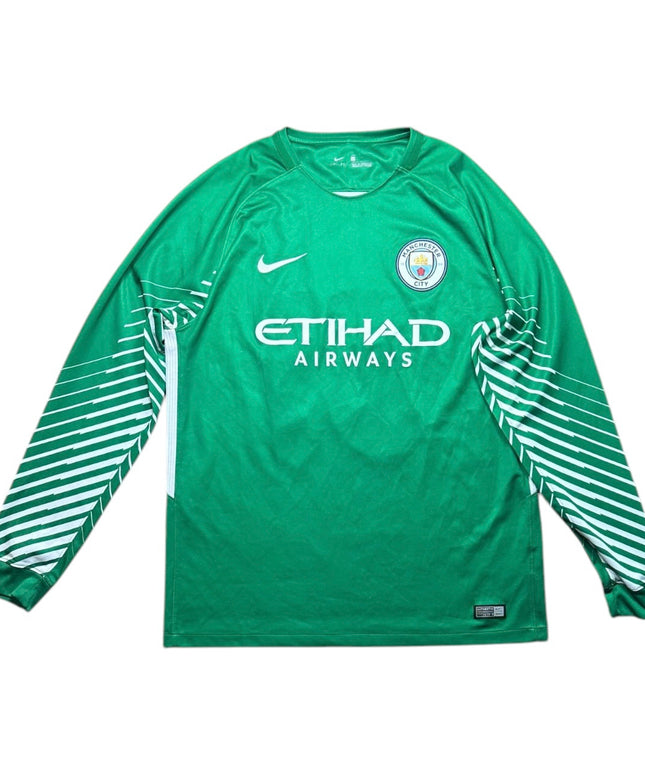 Manchester City Football Shirt 2017/2018 Goalkeeping Ederson.M 31 (L)