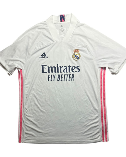 Real Madrid Football Shirt Home 2020/2021 Benzema 9 (XL)