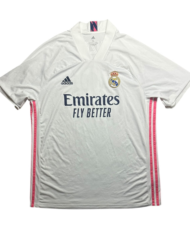Real Madrid Football Shirt Home 2020/2021 Benzema 9 (XL)