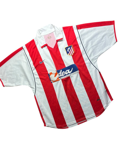 Atletico Madrid Football Shirt 2001/2002 Home (L)