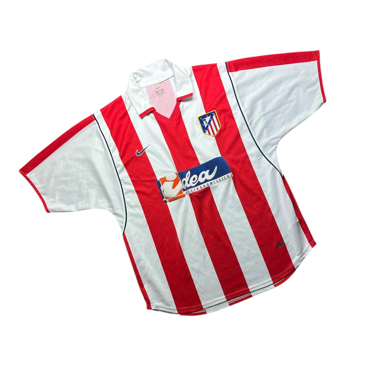 Atletico Madrid Football Shirt 2001/2002 Home (L)