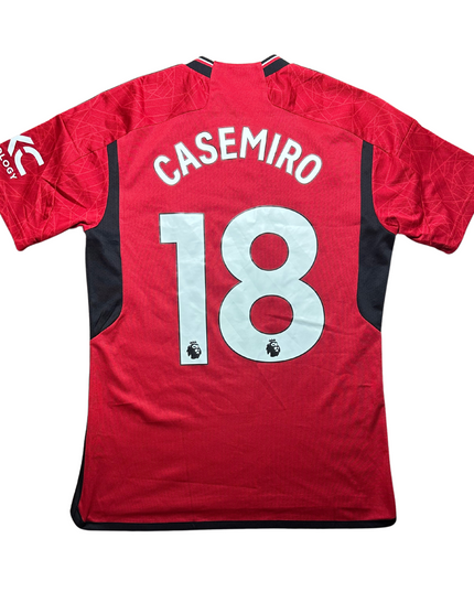 Manchester United 2023/2024 Home Football Shirt Casemiro 18 (M)