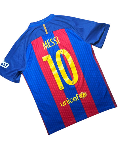 Barcelona Football Shirt 2016/2017 Home Messi 10 (M)