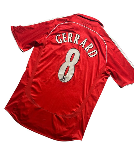 Liverpool Football Shirt Home 2006/2008 Gerrard 8 (M)