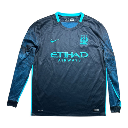 Manchester City Football Shirt 2015/2016 Away (XL)