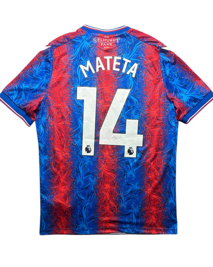 Crystal Palace Football Shirt Home 2024/2025 Mateta 14 (L)
