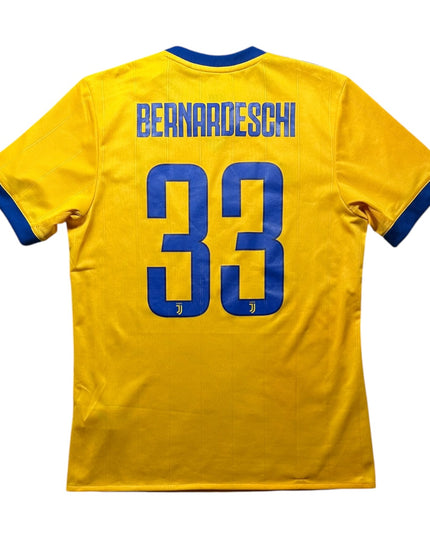 Juventus Football Shirt Away 2017/2018 Bernadeschi 33 (M)