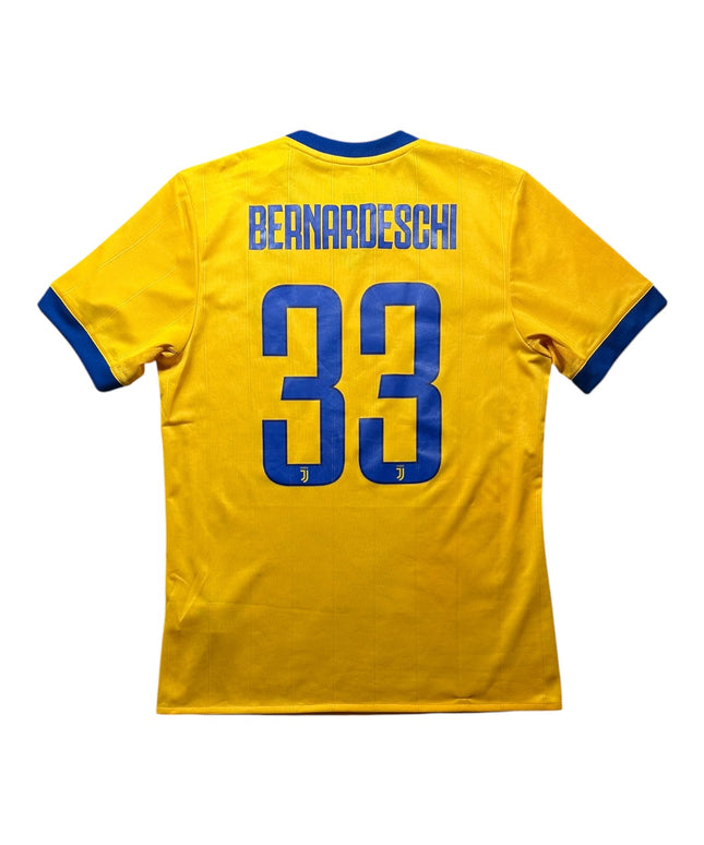 Juventus Football Shirt Away 2017/2018 Bernadeschi 33 (M)