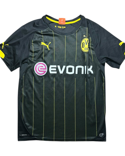 Borussia Dortmund Football Shirt 2014/2015 Away Aubameyang 17 (M)