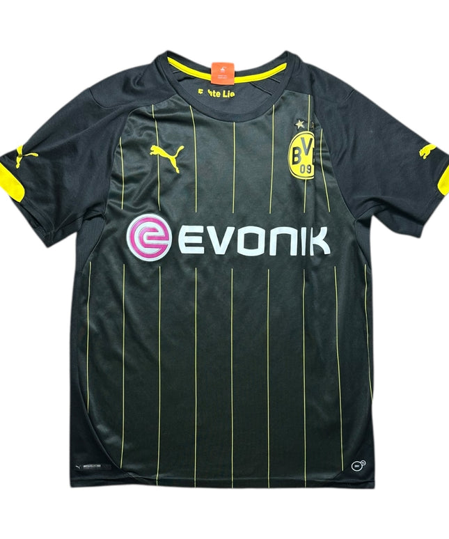 Borussia Dortmund Football Shirt 2014/2015 Away Aubameyang 17 (M)