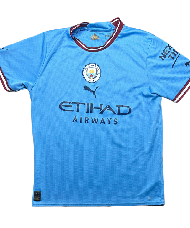 Manchester City 2022/2023 Home Football Shirt De Bruyne (17)