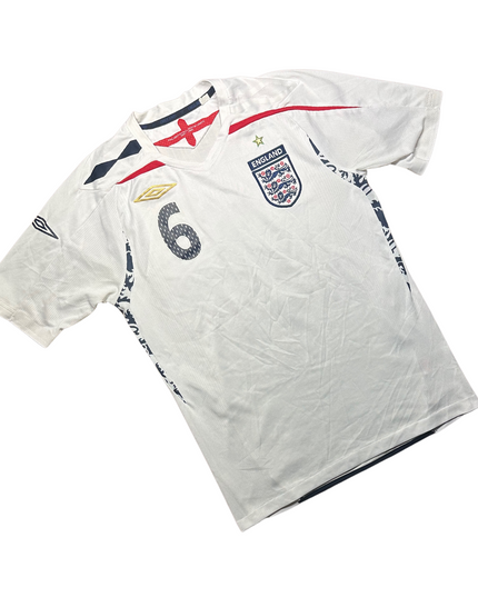 England 2008/2010 Home Football Shirt Terry (6)