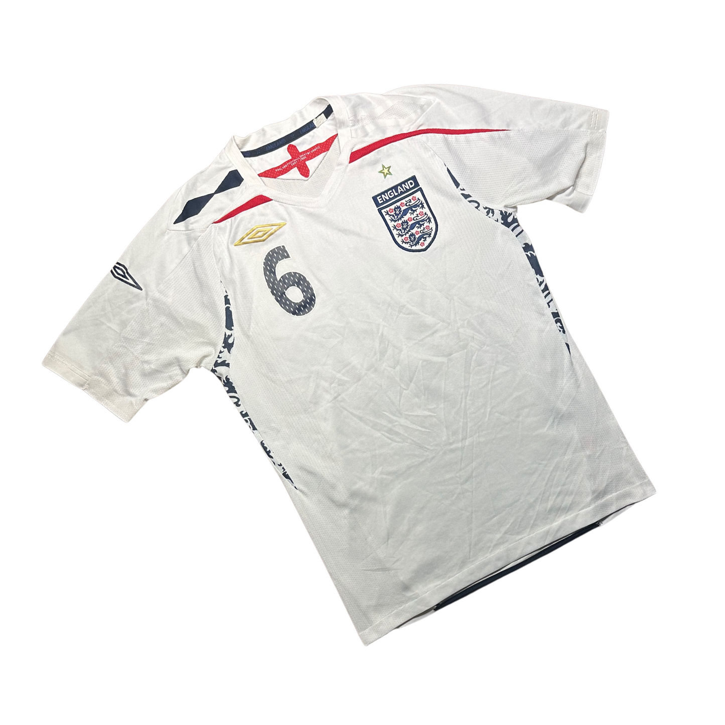 England 2008/2010 Home Football Shirt Terry (6)