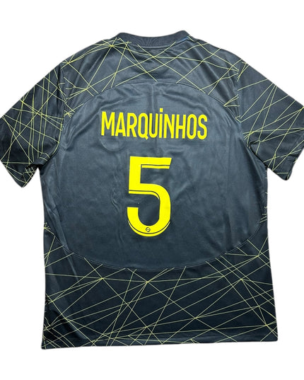 Paris Saint Germain Football Shirt 2023/2024 Third Marquinhos 5 (XL)