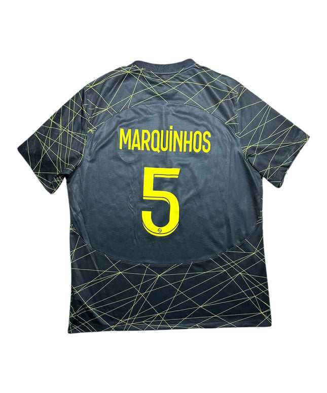 Paris Saint Germain Football Shirt 2023/2024 Third Marquinhos 5 (XL)