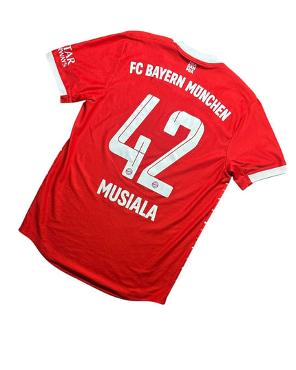 Bayern Munich Football Shirt 2022/2023 Home Musiala 42 (M)