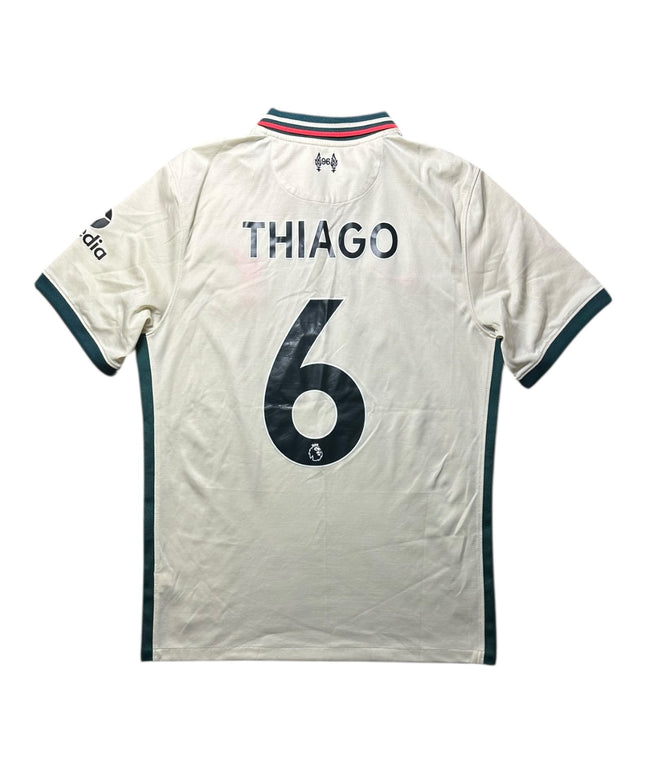 Liverpool Football Shirt 2021/2022 Away Thiago 6 (M)