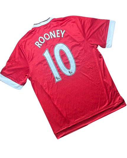 Manchester United 2015/2016 Home Football Shirt Rooney (10)